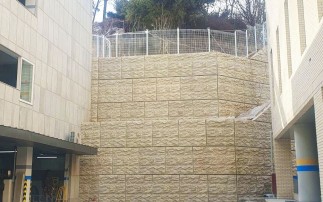 CFNP 절토부 자립식 패널 옹벽 보강형