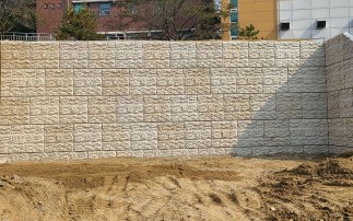 CFNP절토부 자립식 패널 옹벽 기본형